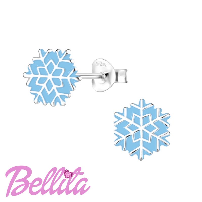 Bellita Παιδικά Σκουλαρίκια Χιονονιφάδες Frozen