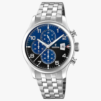 Ανδρικό Ρολόι Festina Chronograph Blue