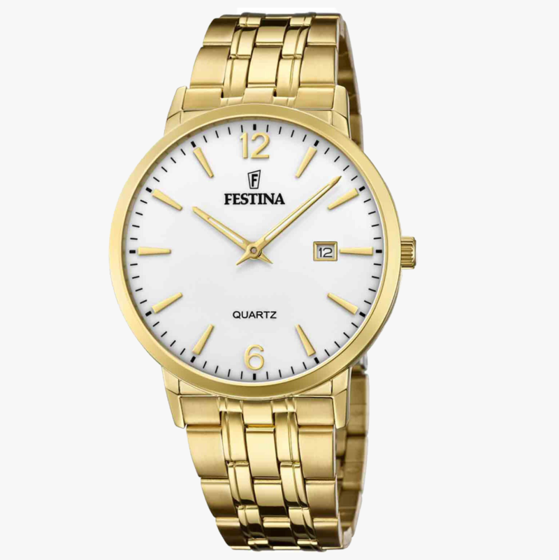 Ανδρικό Ρολόι Festina Classic Gold