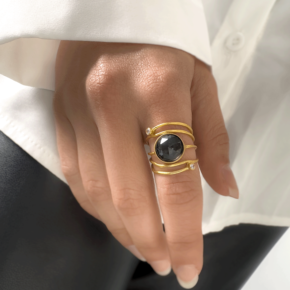 Ασημένιο 925 Χειροποίητο Δαχτυλίδι με Όνυχα Ασημένιο 925 Χειροποίητο Δαχτυλίδι με Όνυχα