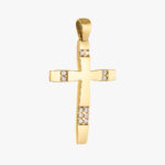 Γυναικείος Χρυσός Βαπτιστικός Σταυρός 14Κ ή 9Κ