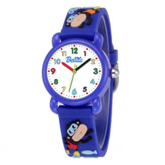 Bellita Παιδικό Ρολόι για Αγόρι Μπλε με Δύτη