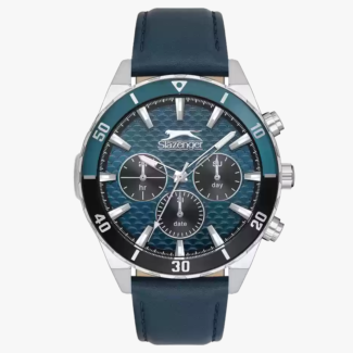 Ανδρικό Ρολόι Slazenger Chrono Blue Strap