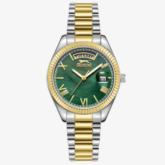 Γυναικείο Ρολόι Slazenger St. Steel Bracelet Classic Green