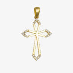 Κ14 Σταυρός με Αλυσίδα Γυναικείος 1815