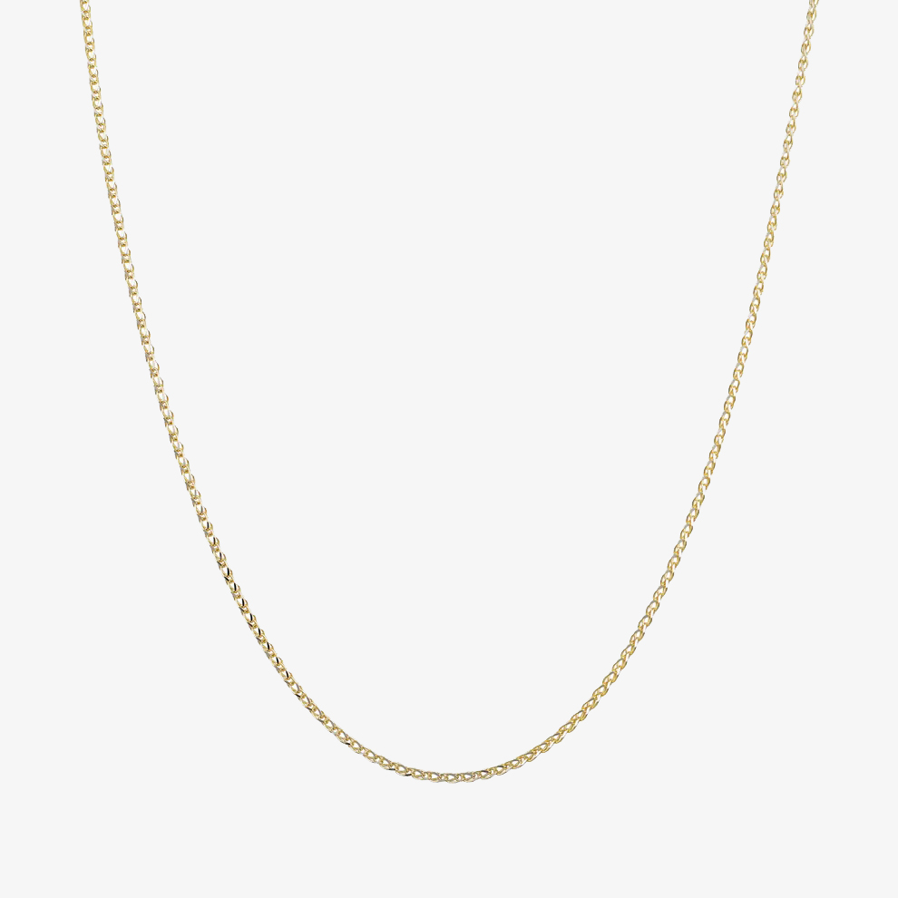 Χρυσή 14Κ Αραιοπλεγμένη Δίχρωμη Αλυσίδα Ν.2