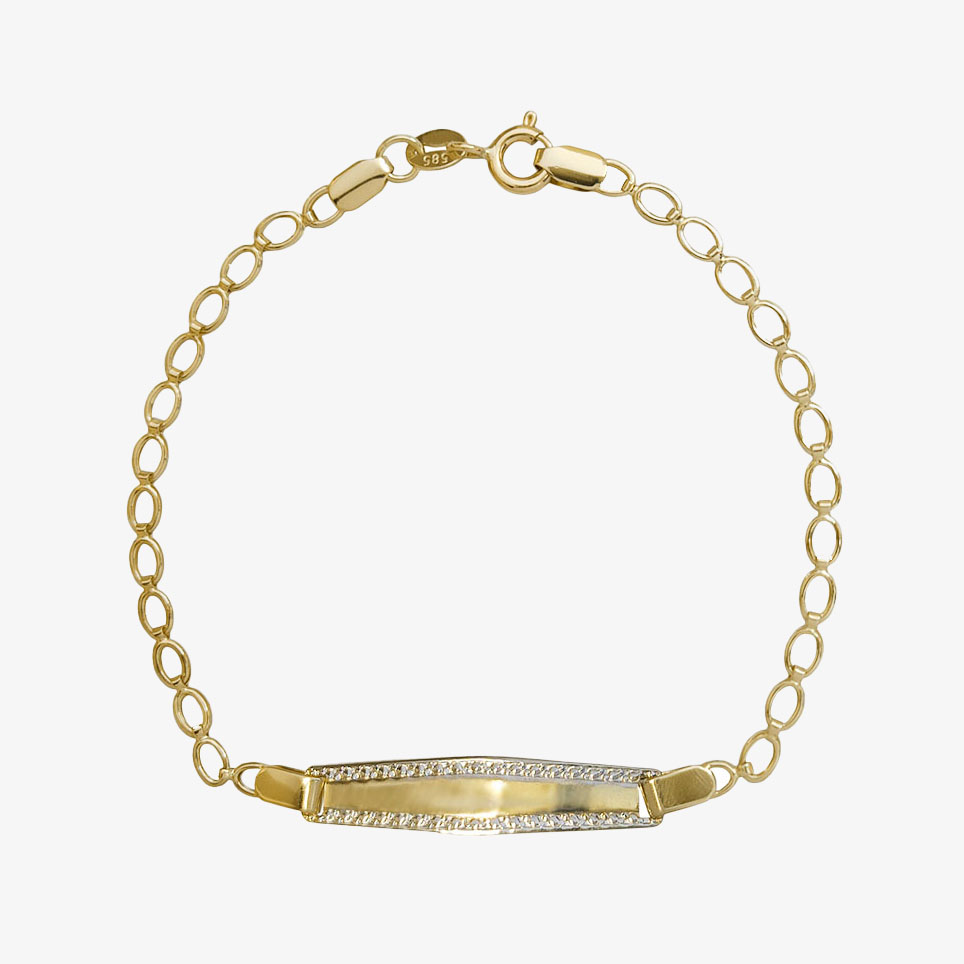 Χρυσή 9Κ Ταυτότητα Γυναικεία ή Παιδική Χρυσή 9Κ Ταυτότητα Γυναικεία ή Παιδική