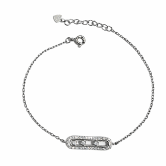 Βραχιόλι Ασήμι 925 με Μοτίφ Μεσικά