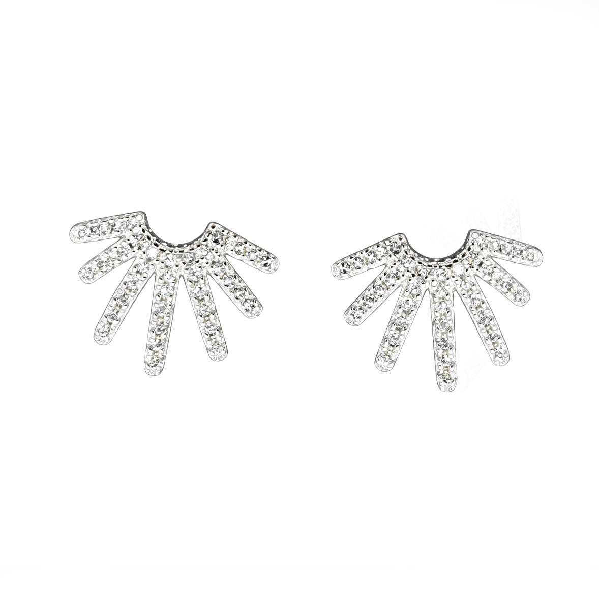 Καρφωτά Σκουλαρίκια Ιδιαίτερα από Ασήμι 925 Καρφωτά Σκουλαρίκια Ιδιαίτερα από Ασήμι 925