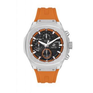 Ανδρικό Ρολόι Orange Rubber Beverly Hills Polo Club