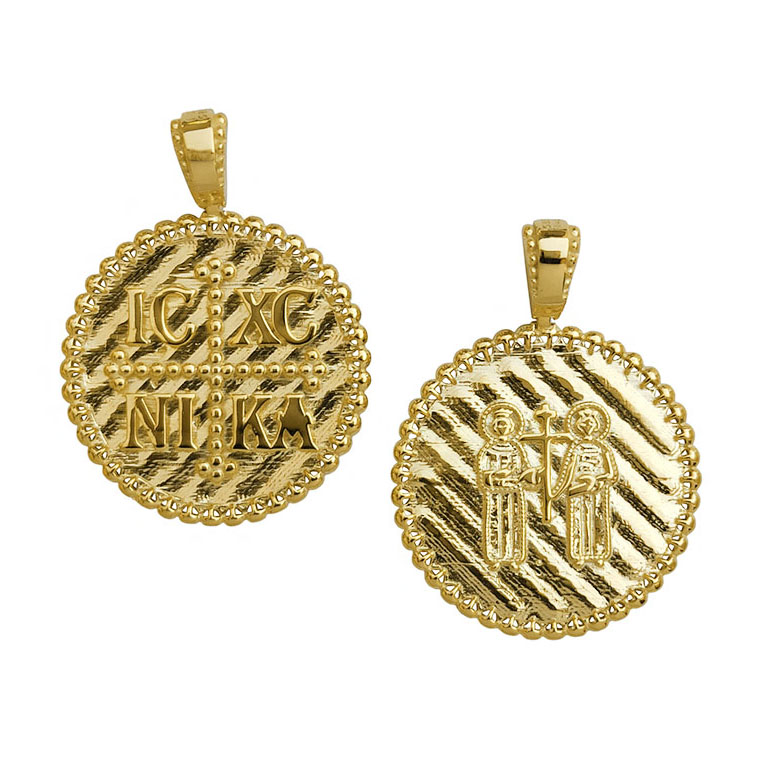 K9 Χρυσό Μενταγιόν Κωνσταντινάτο Μεγάλο