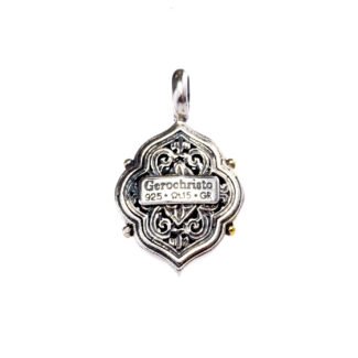 Gerochristo Byzantine pendant in sterling silver