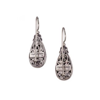 Gerochristo Mediterranean Drop earrings in Sterling Silver