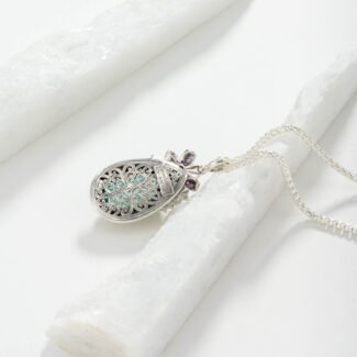 Gerochristo Dione Teardrop pendant in Sterling Silver
