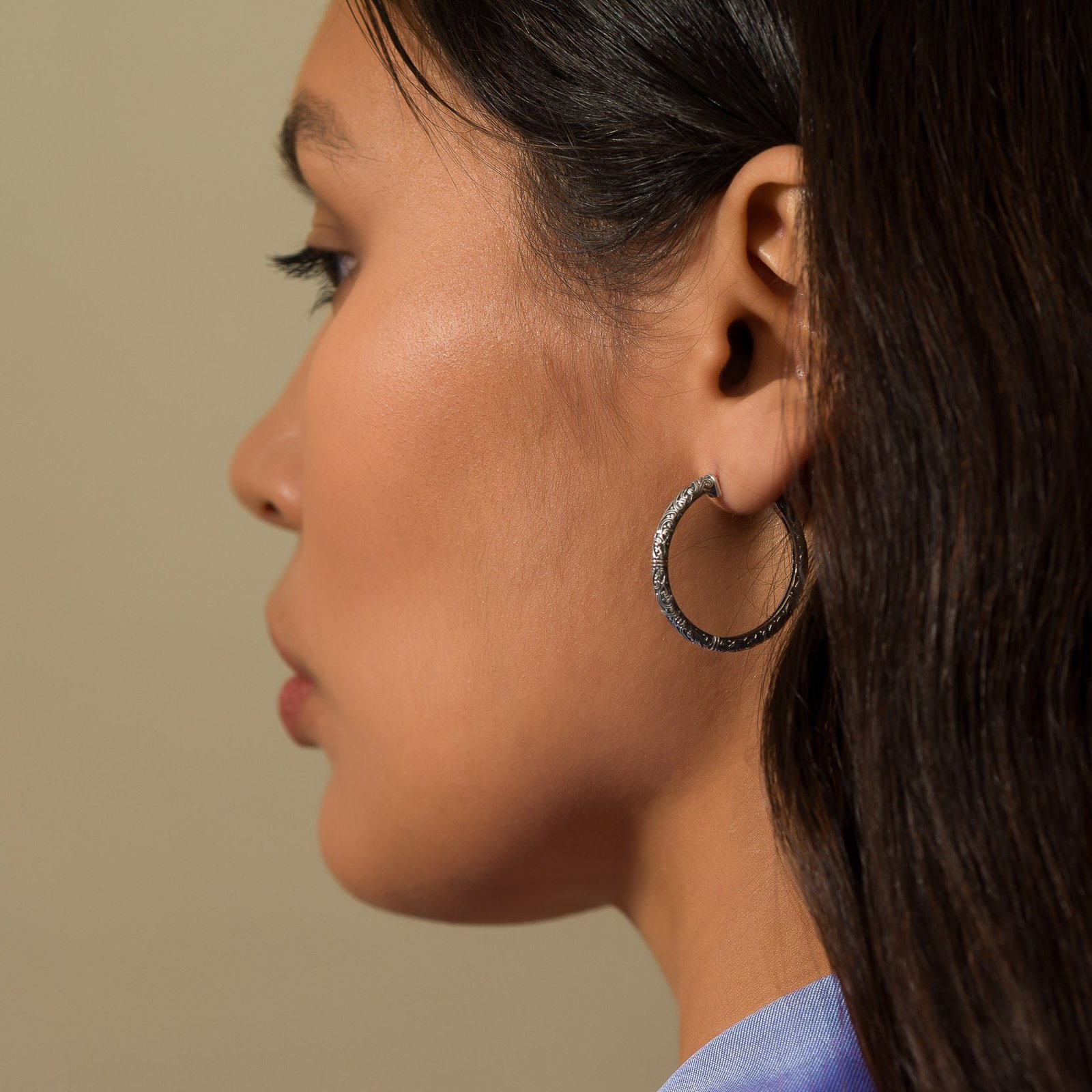 Gerochristo Hoop earrings in sterling silver Gerochristo Hoop earrings in sterling silver